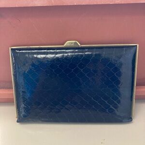 Vintage Women's Croc embossed Leather Wallet/Billfold by Nordstrom’s